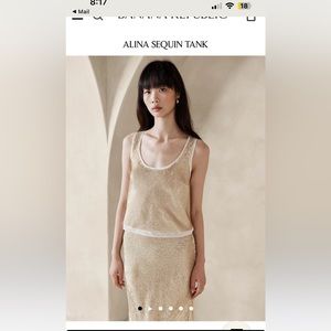 Banana Republic Sequin Top